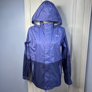 REI Co-op Rainwall‎ Rain Jacket Raincoat Rip Stop Purple Kid's Size XL (18)